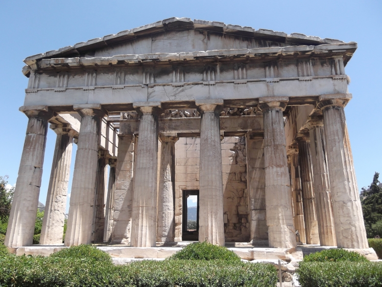 The Temple of Hephaiston at the Ancient Agora in Athens. Photo: Pablo Fisher CC BY-NC 2.0