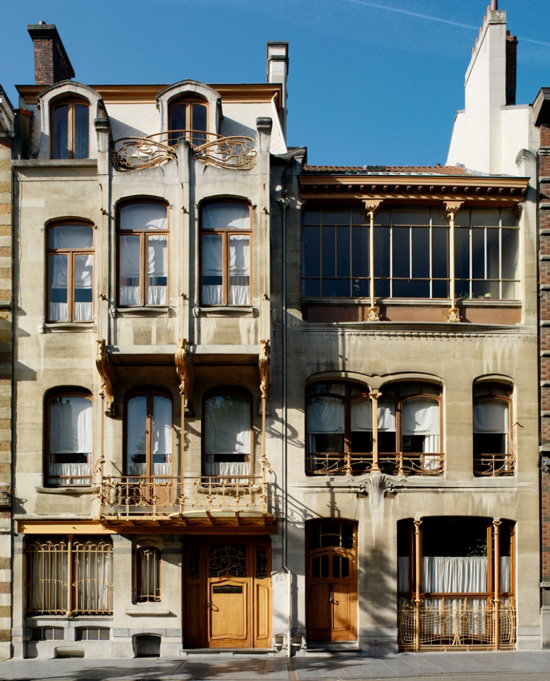 Victor Horta designed his own house and studio in the Saint-Gilles area of Brussels in 1898, and lived and worked there for 20 years. Photo: Horta Museum / Paul Louis