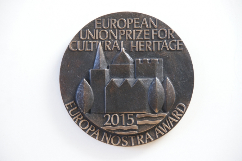 2015 EU Prize for Cultural Heritage/Europa Nostra Awards Plaqu. Credit: Loek Bos