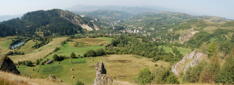 The historic mining landscape of Roşia Montană was listed as one of ‘The 7 Most Endangered’ heritage sites in Europe in 2013. Photo: Petru Mortu