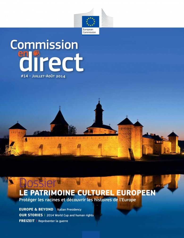 Cover of the summer edition of “Commission en direct”. Photo: Courtesy of European Commission